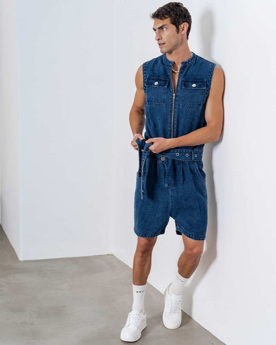 Walker Denim Jumpsuit