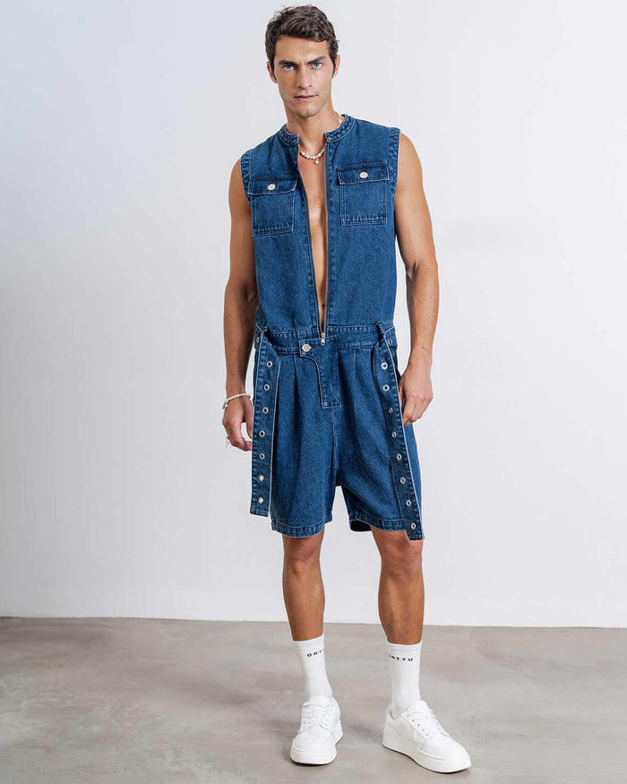 Walker Denim Jumpsuit