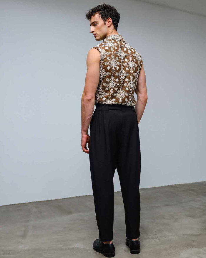 Joseph Shirt Rhinestone & Pearls