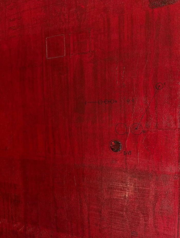 3 Silent Guardians in an Ancient Red Room