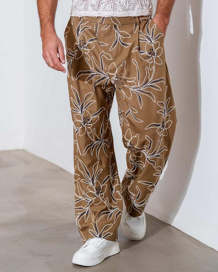 Bruno Embroidery Pants