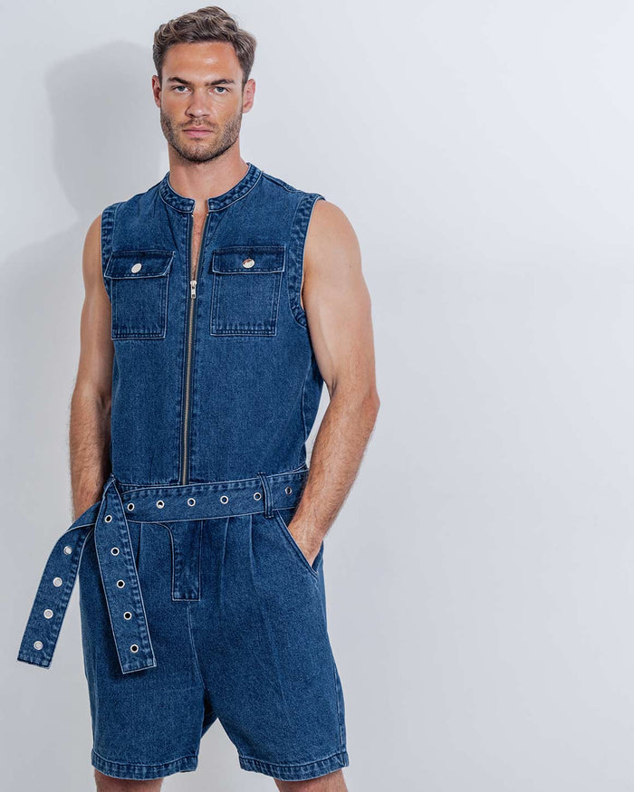 Walker Denim Jumpsuit