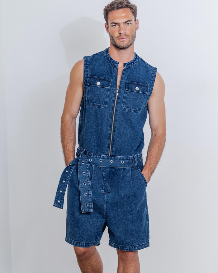 Walker Denim Jumpsuit