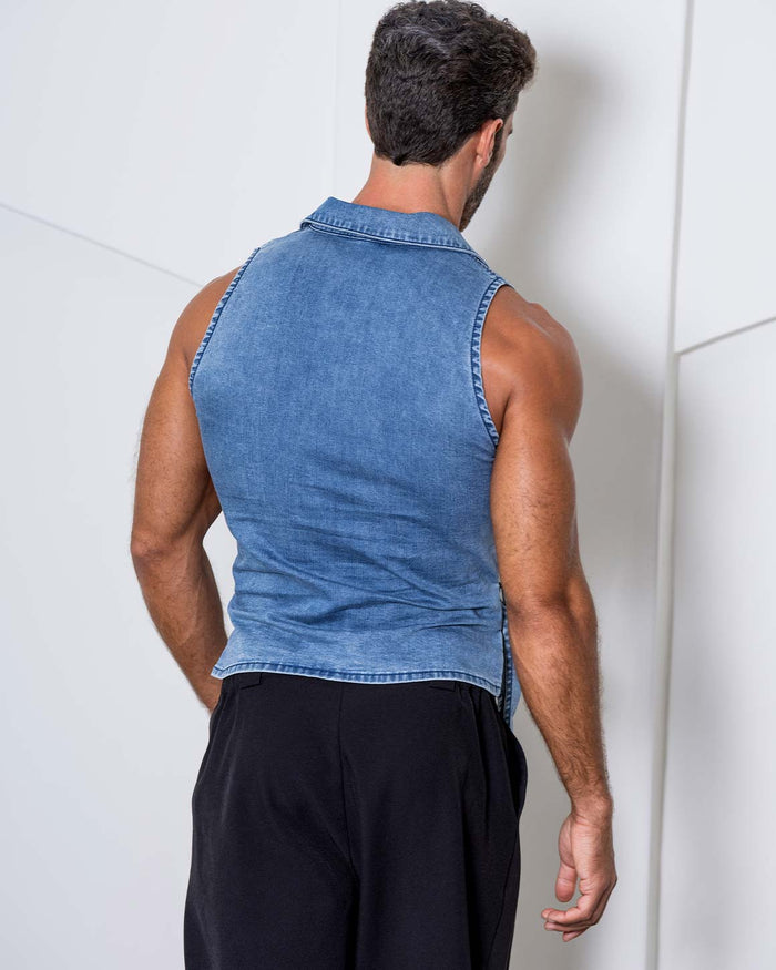 Bagatelle Denim Top
