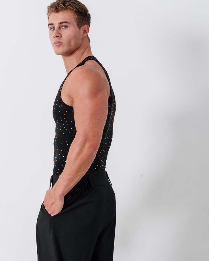 Dash Rhinestone Tank Top