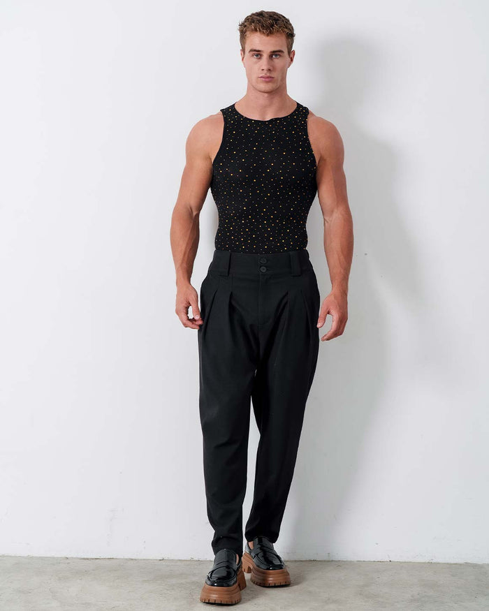 Dash Rhinestone Tank Top