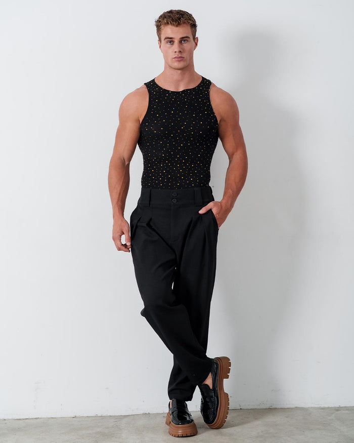 Dash Rhinestone Tank Top