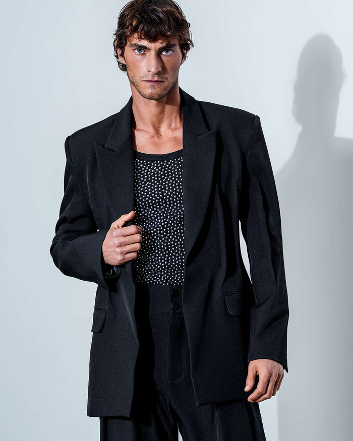 Alejandro Rhinestone Tank Top