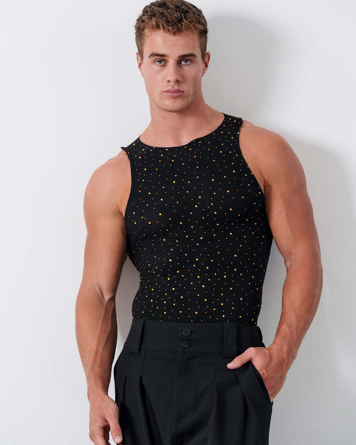 Dash Rhinestone Tank Top