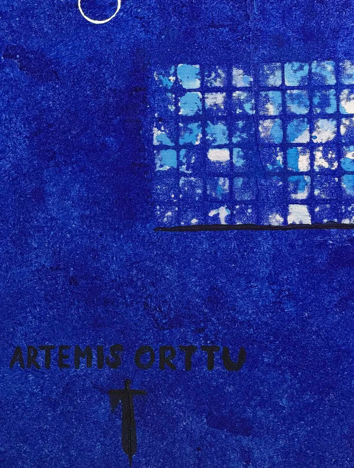 Two Silent Guardians in Deep Blue