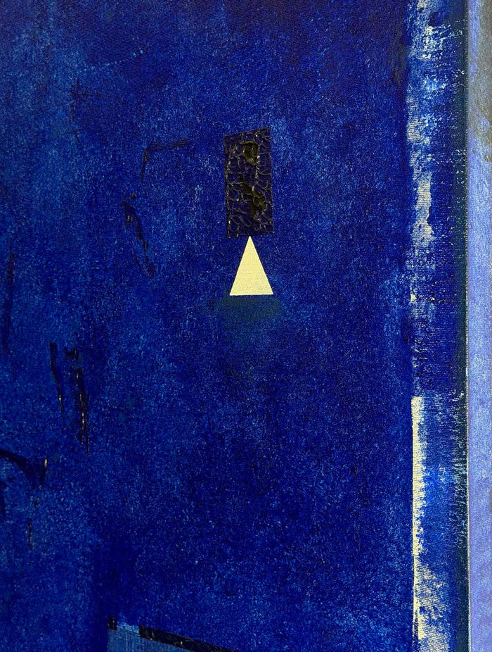 Two Silent Guardians in Deep Blue