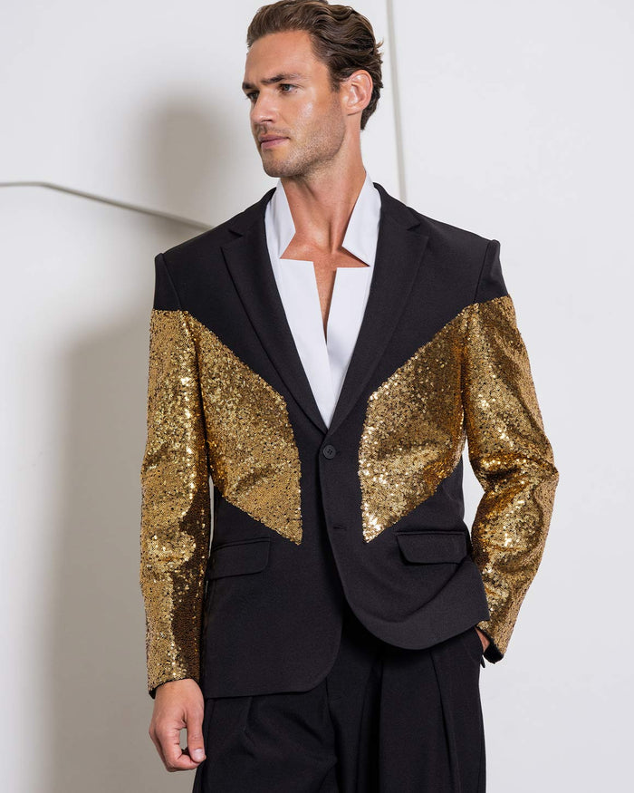 Noir Sequin Jacket