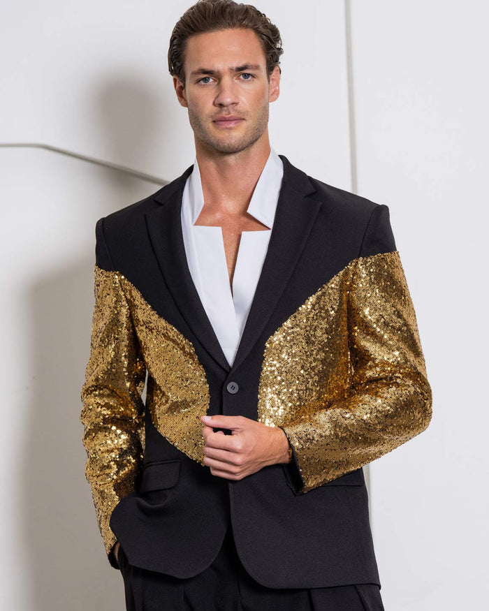 Noir Sequin Jacket
