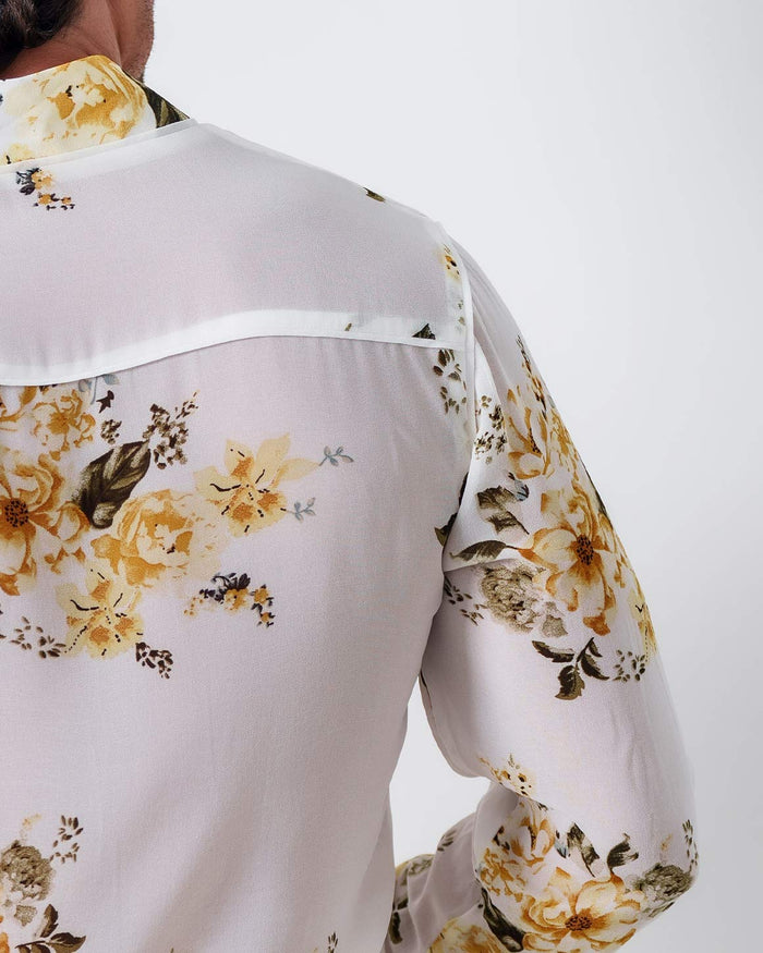 Slim Fit Star Neck Shirt