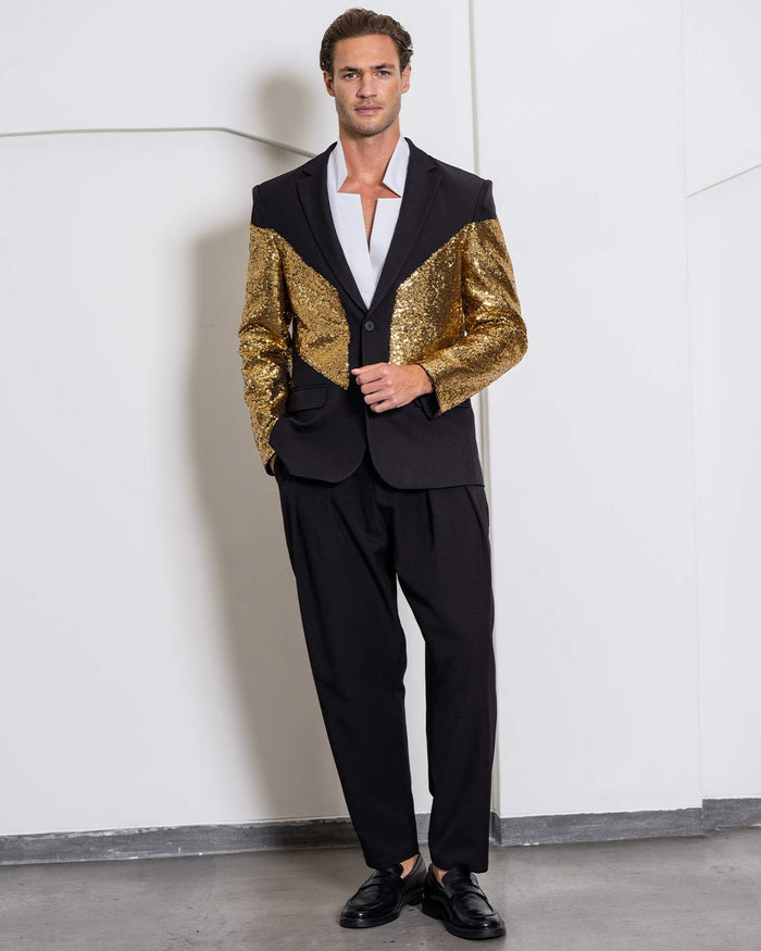 Noir Sequin Jacket