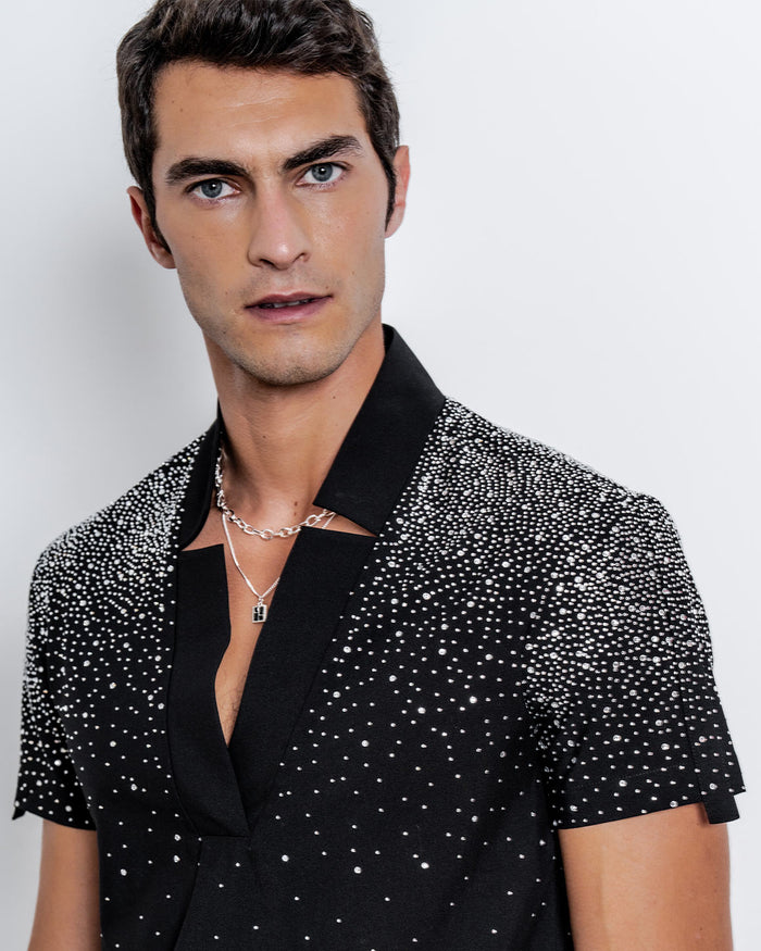 Star Neck Diamond Shirt