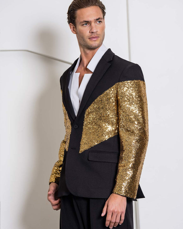 Noir Sequin Jacket