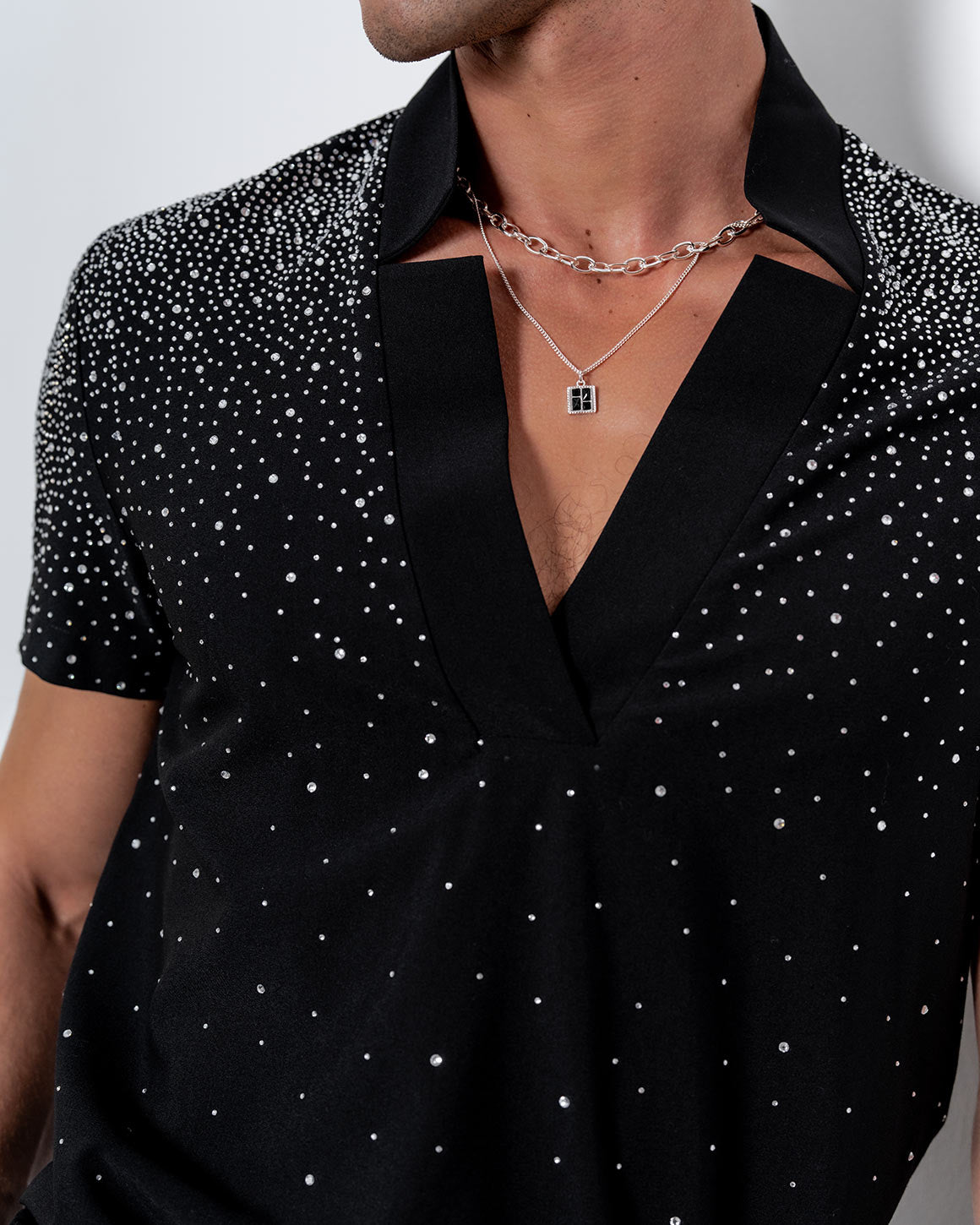 Star Neck Diamond Shirt – ORTTU