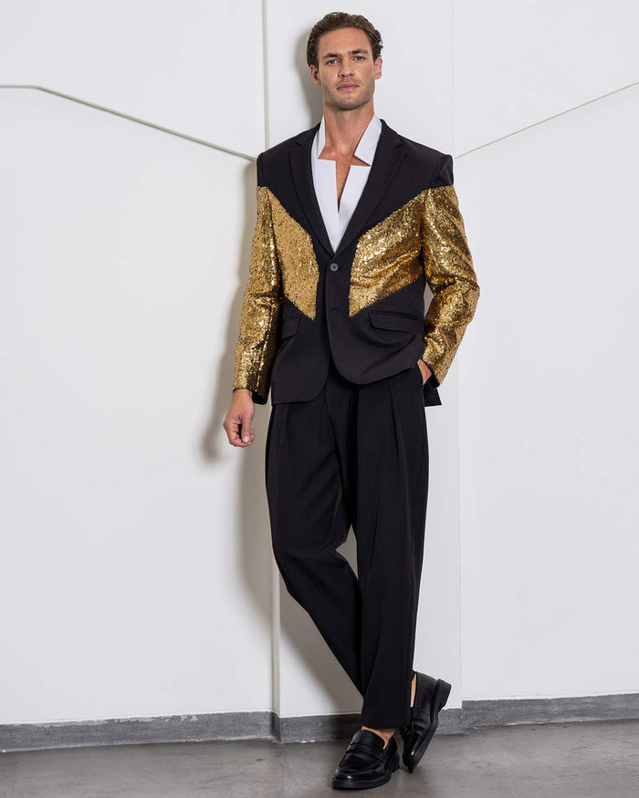 Noir Sequin Jacket