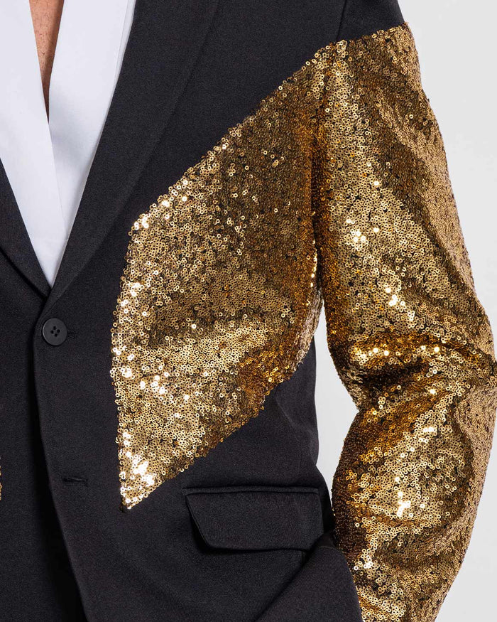 Noir Sequin Jacket