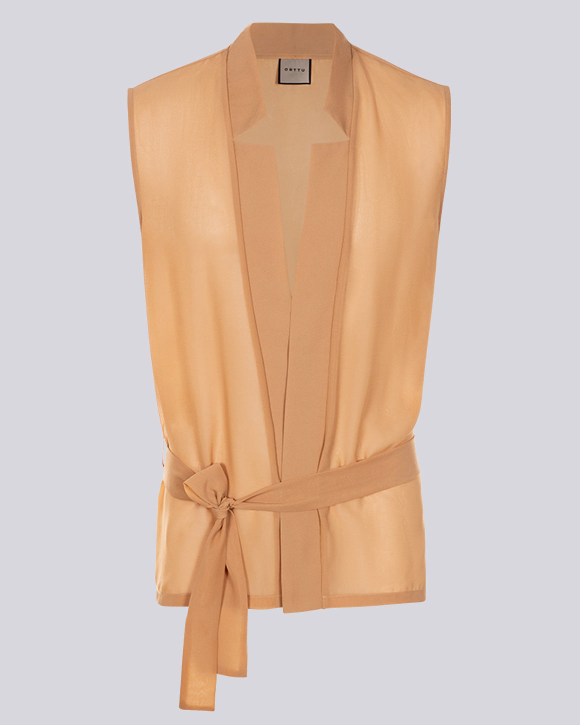 Star Neck Cardigan Sleeveless – ORTTU