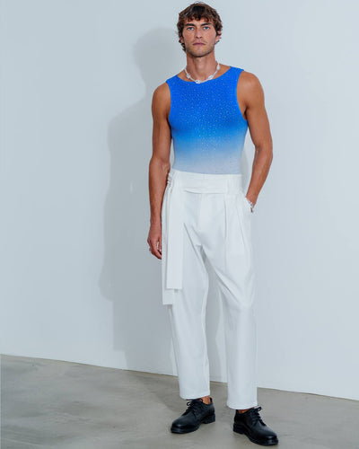 Gradient Rhinestone Tank Top