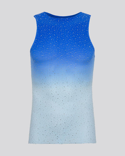 Gradient Rhinestone Tank Top