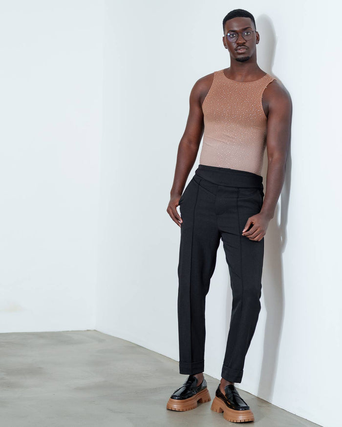 Gradient Rhinestone Tank Top