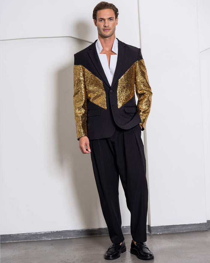 Noir Sequin Jacket