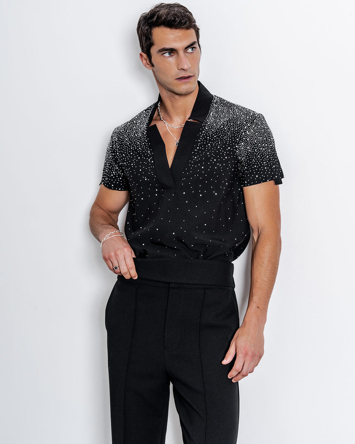 Star Neck Diamond Shirt