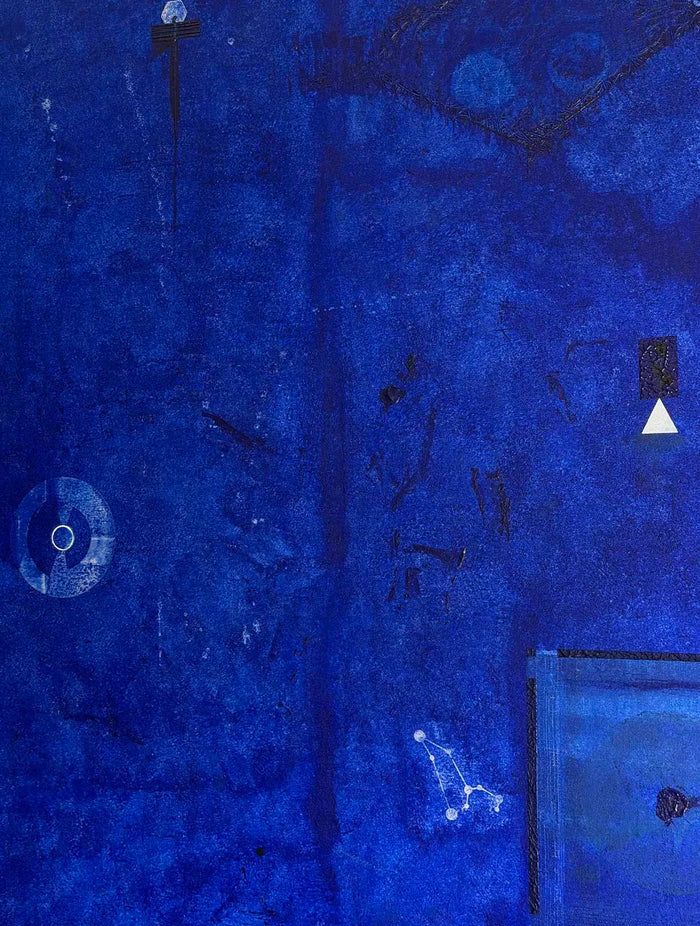 Two Silent Guardians in Deep Blue