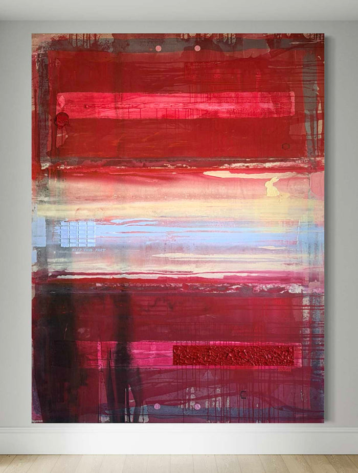 Project #03 - Crimson / Powder Blue