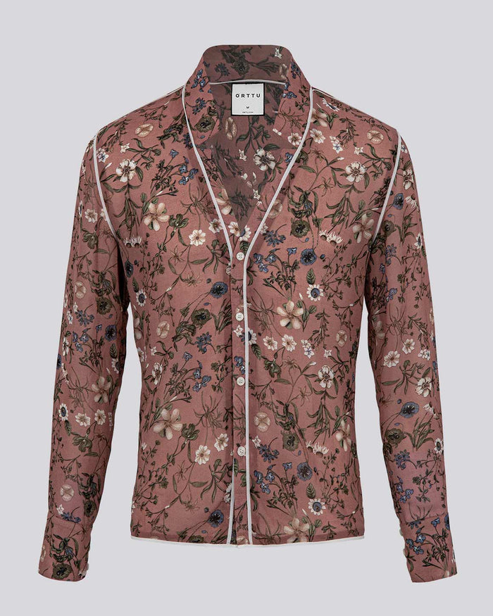 Slim Fit Star Neck Shirt
