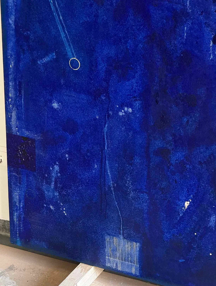 Two Silent Guardians in Deep Blue