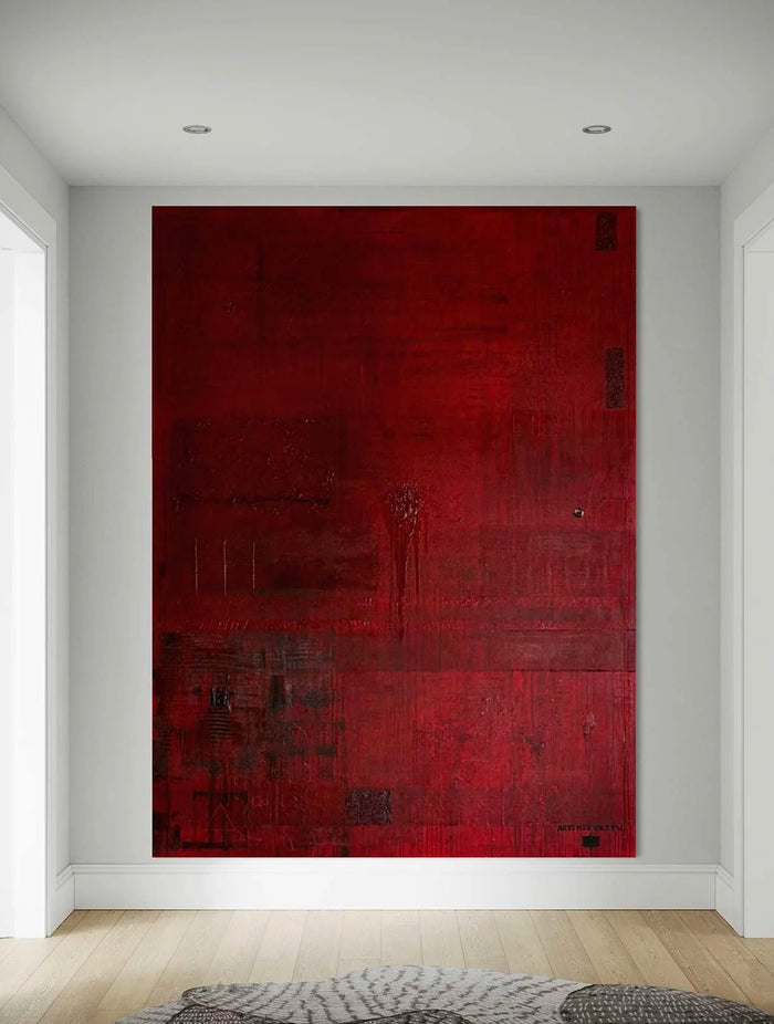 3 Silent Guardians in an Ancient Red Room