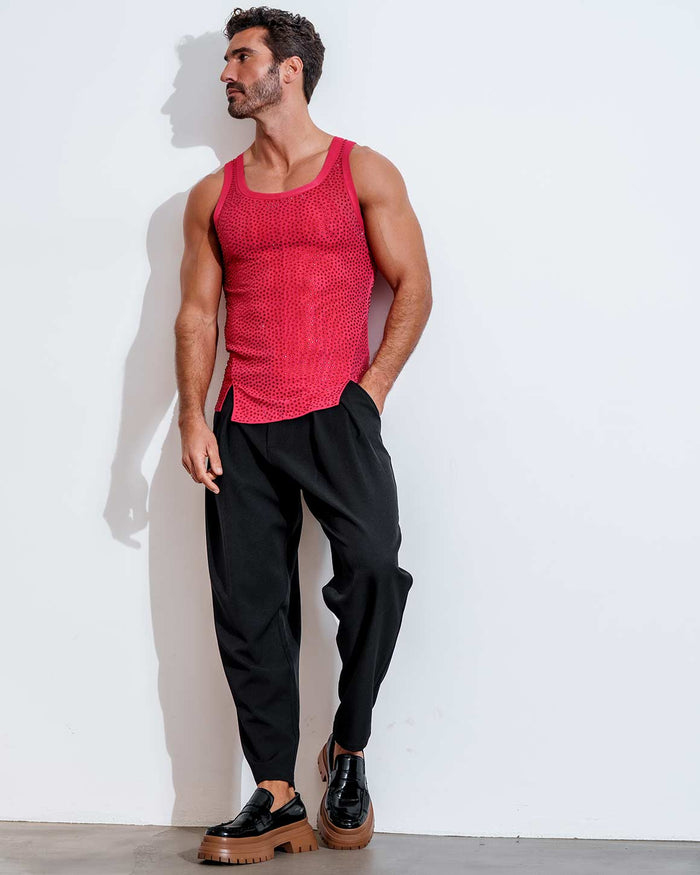 Alejandro Rhinestone Tanktop