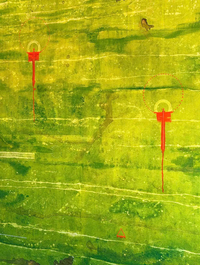 Two Silent Guardians in the Eternal Garden