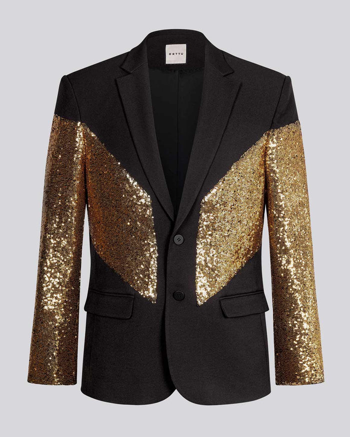 Noir Sequin Jacket