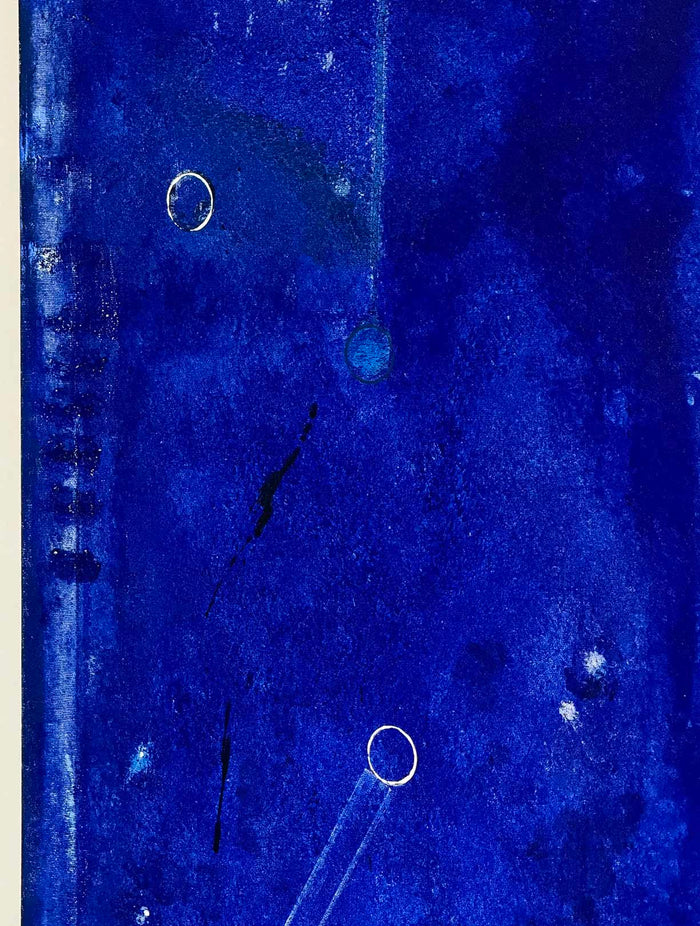 Two Silent Guardians in Deep Blue
