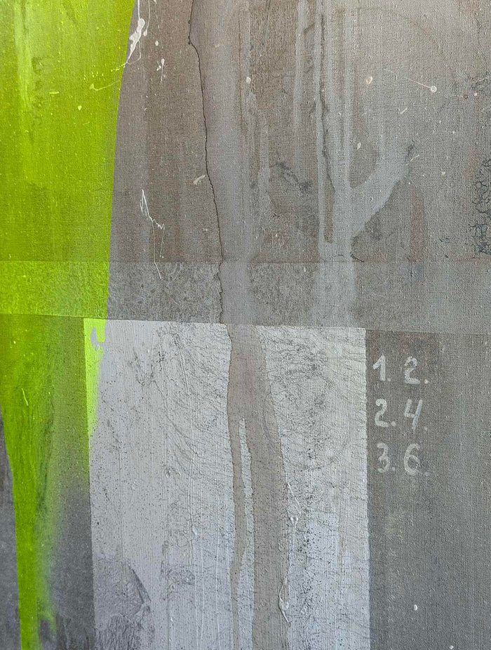 Project #02 - Concrete Taupe / Acid Lime