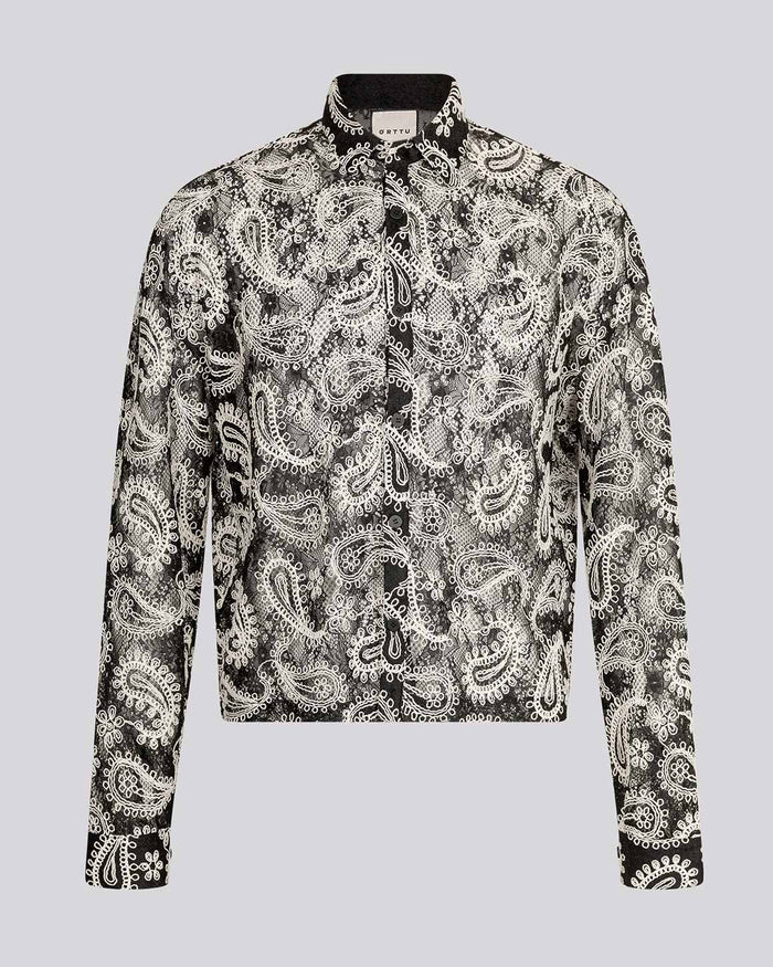 Owen Shirt Lace with Embroidery