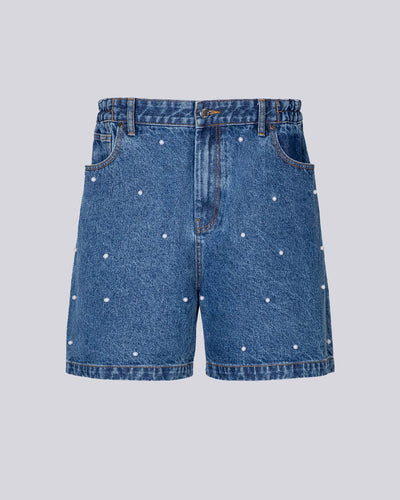 Walker Loose Shorts Pearls